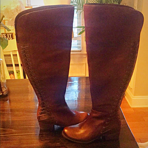 Vince Camuto Shoes - Vince Camuto brown riding boots.